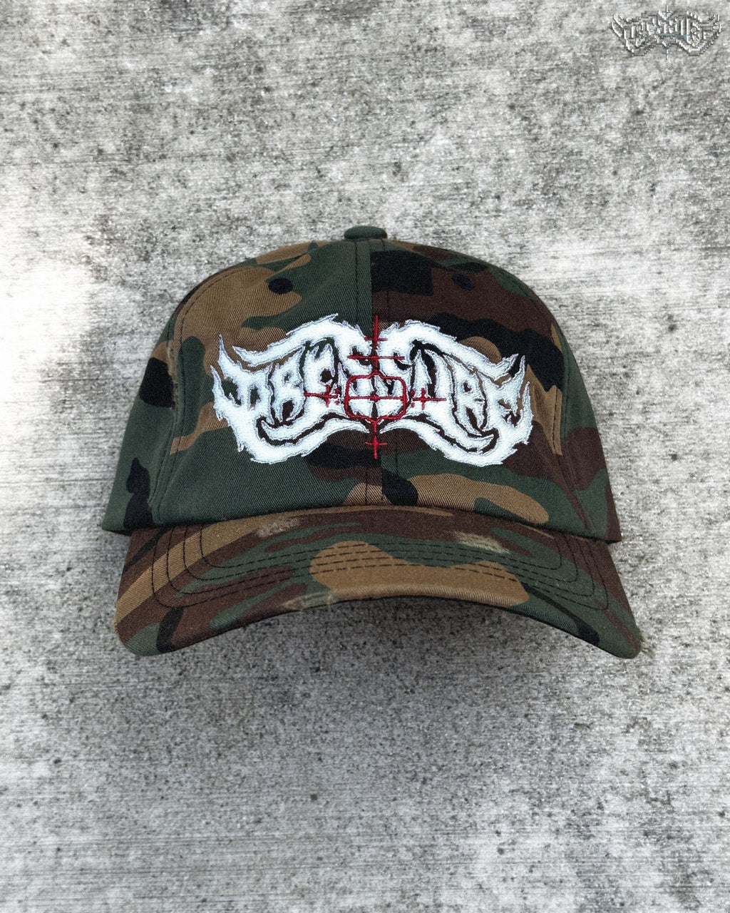 CAMO/GREY PXSP LOGO HAT