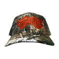 ORANGE CAMO LOGO HAT