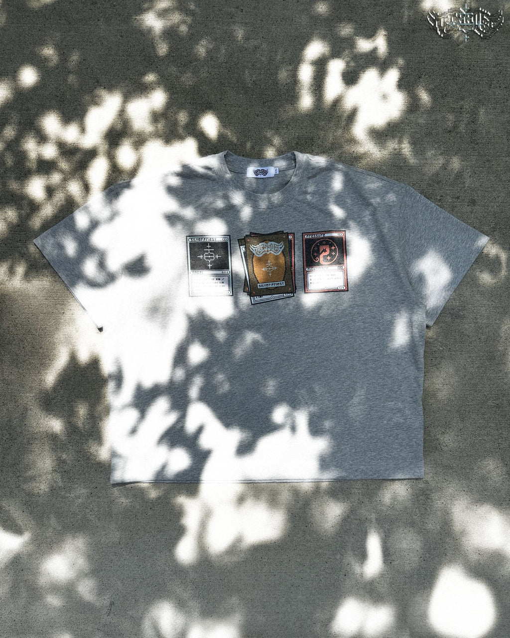GREY STACK TEE XXLARGE