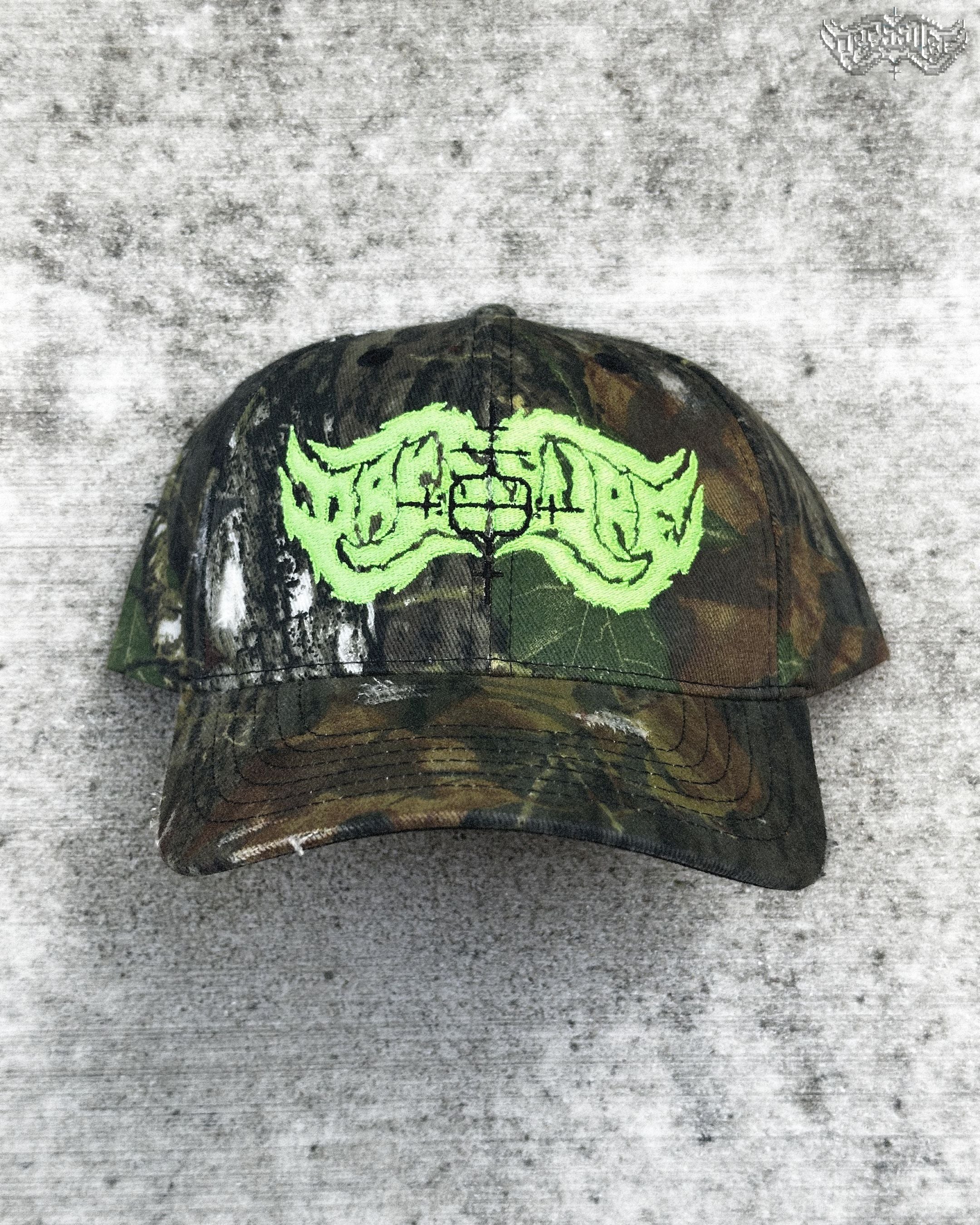 CAMO/GREEN PXSP LOGO HAT