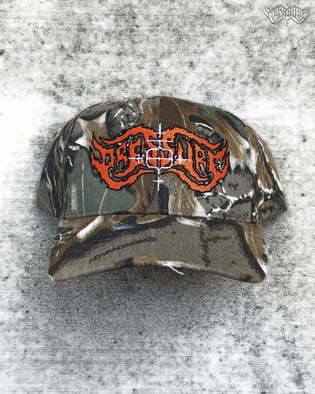 CAMO/ORANGE PXSP LOGO HAT