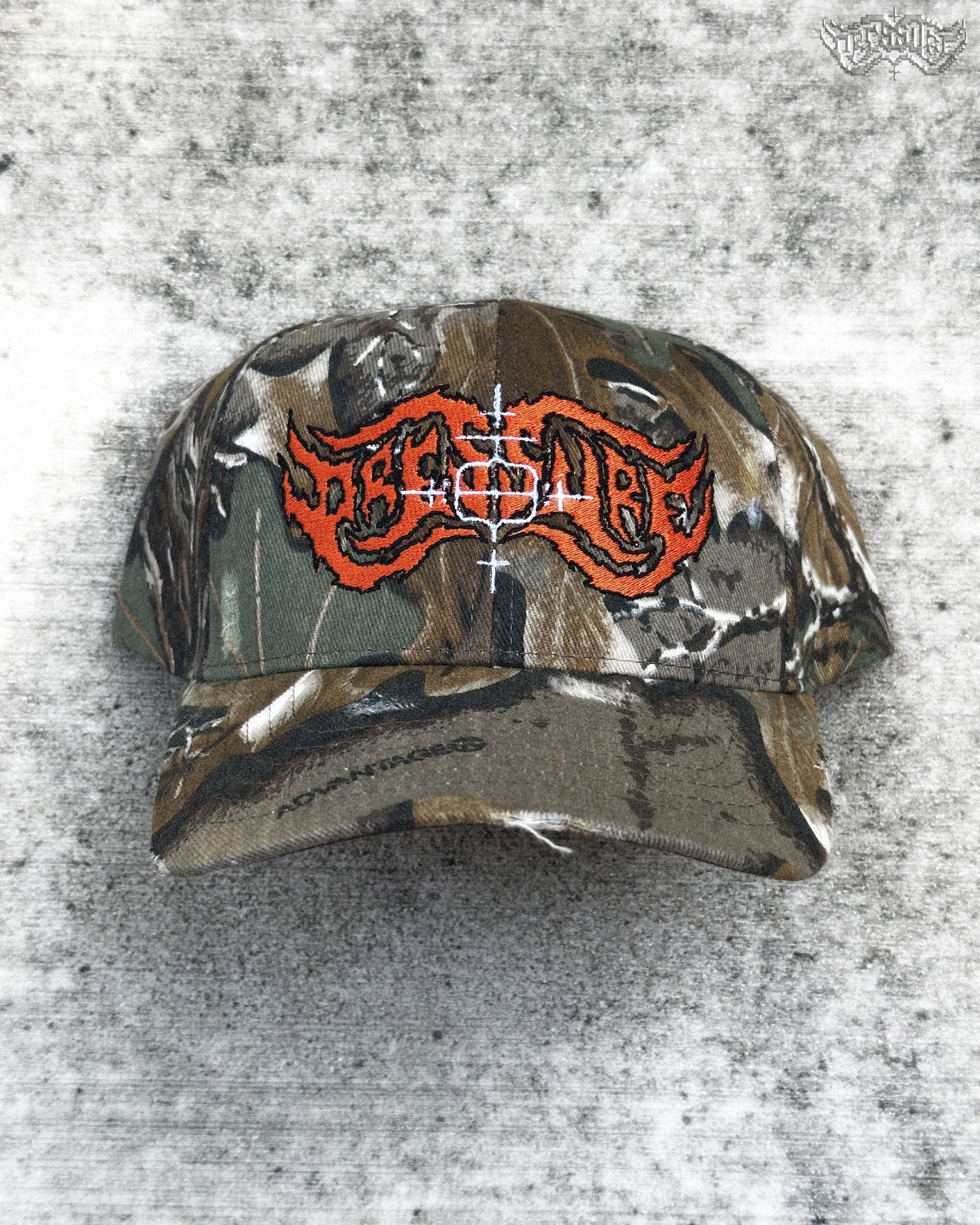 CAMO/ORANGE PXSP LOGO HAT