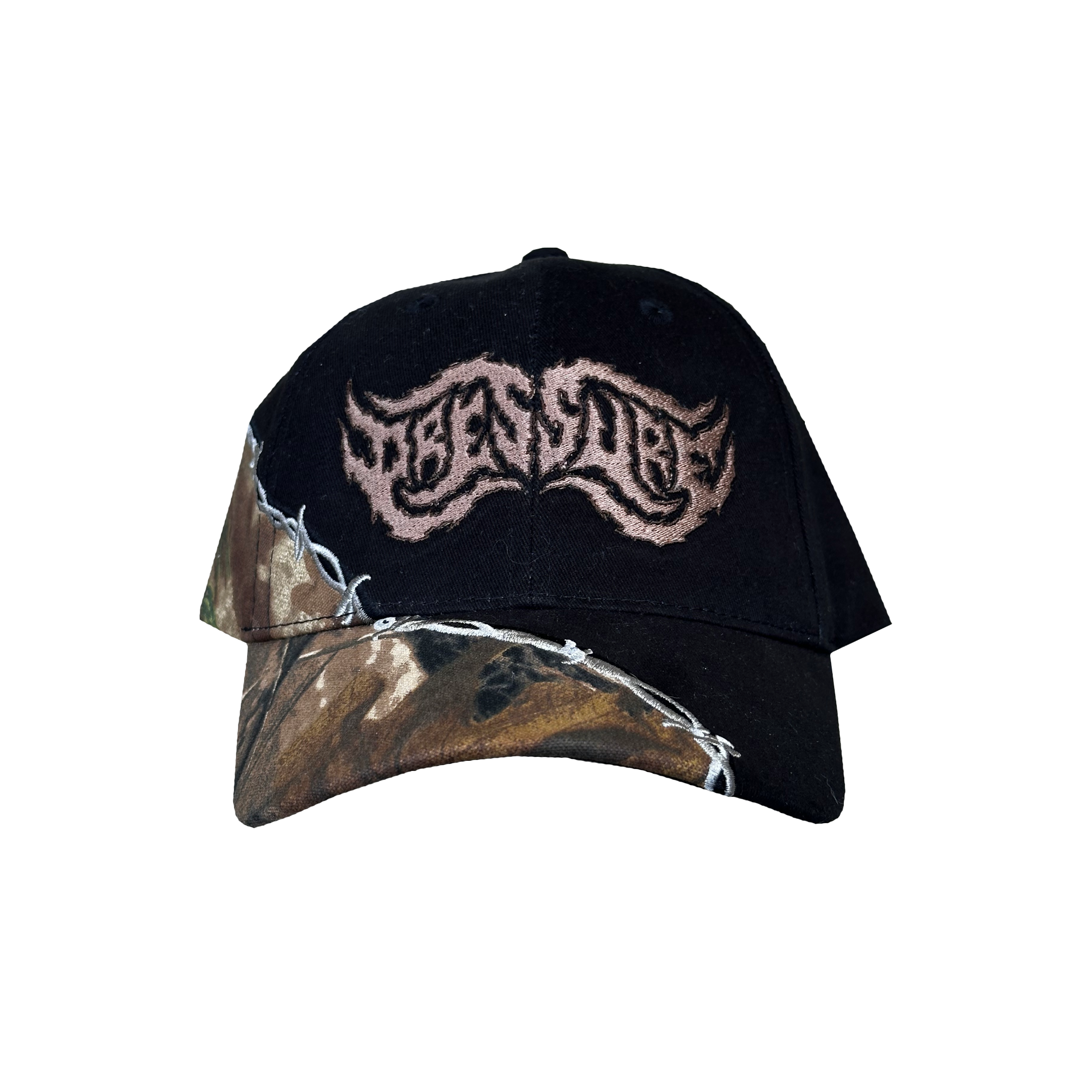 BARBED WIRE LOGO HAT