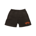 BROWN LOGO SHORTS MEDIUM