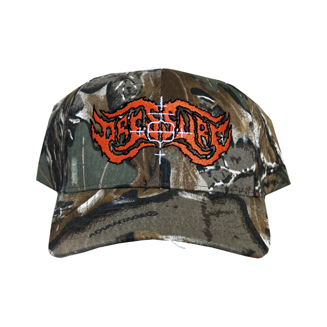 CAMO/ORANGE PXSP LOGO HAT