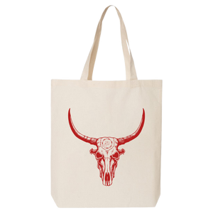 LONGHORN TOTE BAG