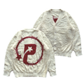BARBED-WIRE MOHAIR CARDIGAN