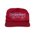 UPCYCLED RED LOGO HAT