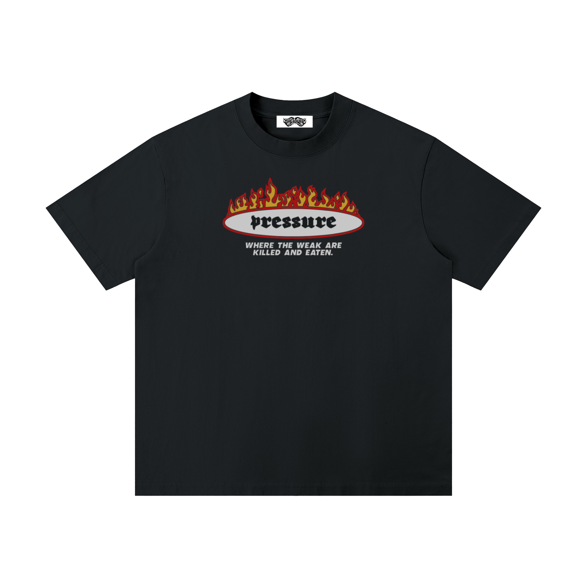 BLACK WEAK TEE 2XL