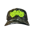YELLOW CAMO LOGO HAT