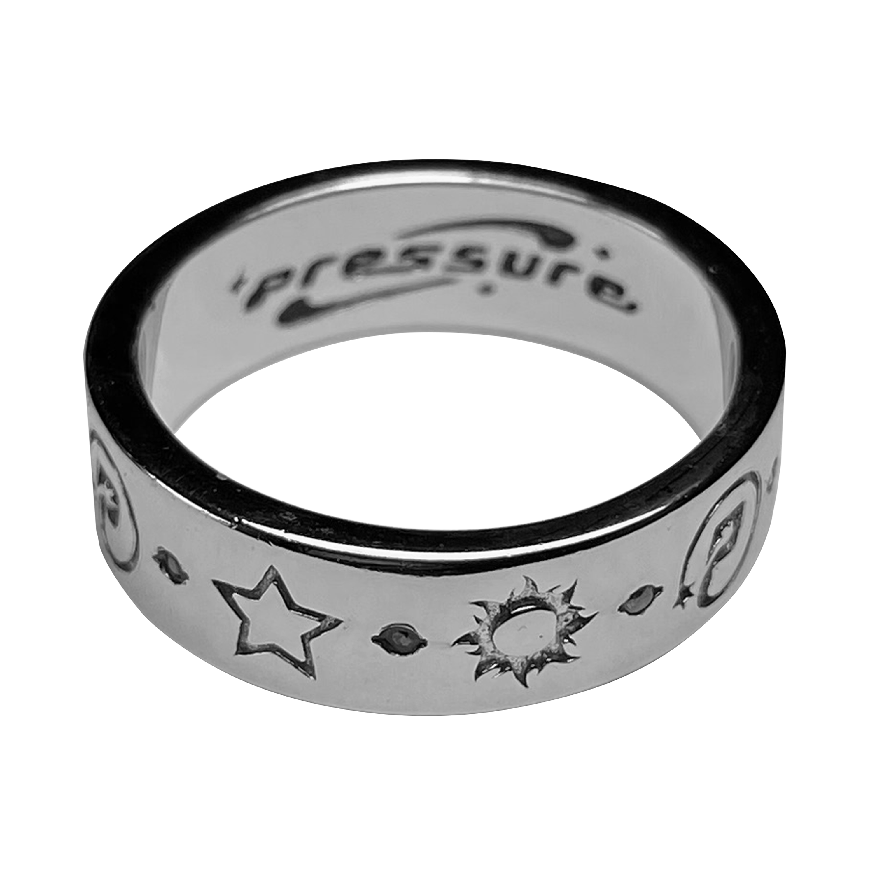 BLACK STAR RING